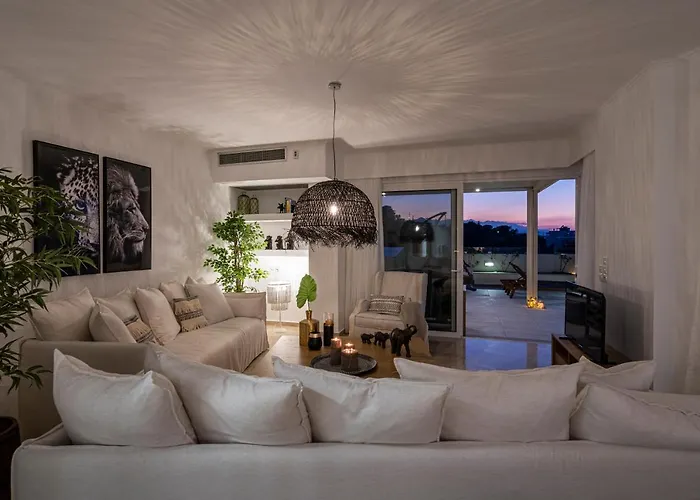 Helen Luxury House With Sea View Appartement Rethimnon