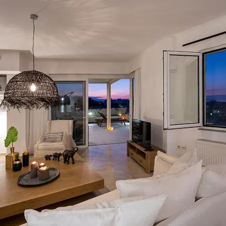 Апартаменты Helen Luxury House With Sea View Ретимно